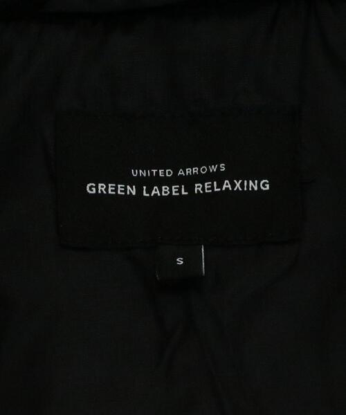 green label relaxing（グリーンレーベルリラクシング）の「TJ キルト×ボア セーラーカラー ブルゾン 100-130cm -撥水-（ブルゾン・キッズ・ブラック/ナチュラル・S130/XS110）」の22枚目の写真