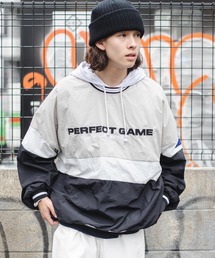 WEGO | WEGO/カラーブロックナイロンプルオーバー(スウェット)