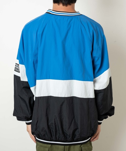 WEGO（ウィゴー）の「WEGO/カラーブロックナイロンプルオーバー（スウェット・メンズ・ダークグリーン/グレー/ブルー・MEDIUM/LARGE）」の13枚目の写真