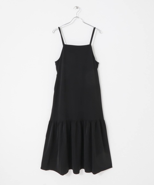 URBAN RESEARCH Sonny Label（アーバンリサーチサニーレーベル）の「ワンティアードキャミワンピース（ワンピース・レディース・ブラック/ブラウン・FREE）」の21枚目の写真