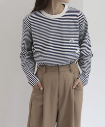 GEVACO | 【GEVACO/ゲバコ】ボーダーロングスリーブTシャツ(Tシャツ/カットソー)