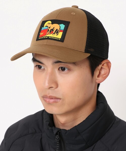 MOUNTAIN HARDWEAR(マウンテンハードウェアー)の「【Mountain Hardwear】93 ベアトラッカーハット(キャップ・メンズ・ブラック/ブラウン/ブルー・ONE SIZE)」の2枚目の写真