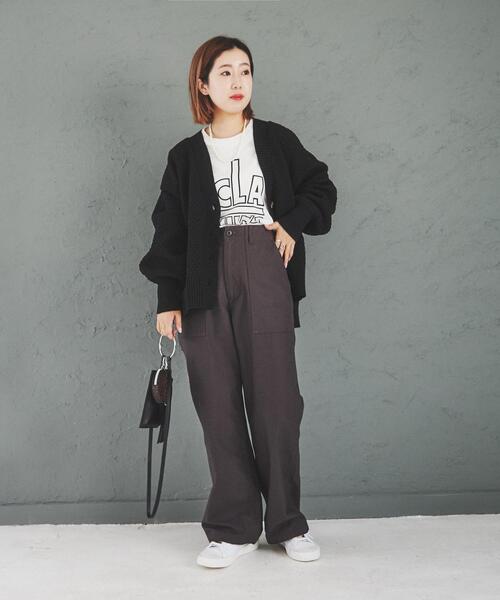 coen(コーエン)の「ベイカーパンツ(カーゴパンツ・レディース・オリーブ/ダークグレー/ロイヤルブルー・S/M/L)」の17枚目の写真