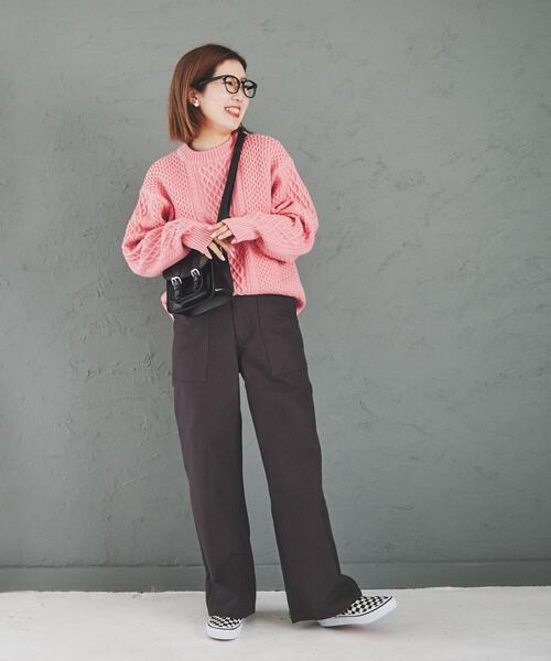 coen(コーエン)の「ベイカーパンツ(カーゴパンツ・レディース・オリーブ/ダークグレー/ロイヤルブルー・S/M/L)」の18枚目の写真