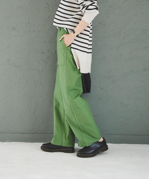 coen(コーエン)の「ベイカーパンツ(カーゴパンツ・レディース・オリーブ/ダークグレー/ロイヤルブルー・S/M/L)」の20枚目の写真