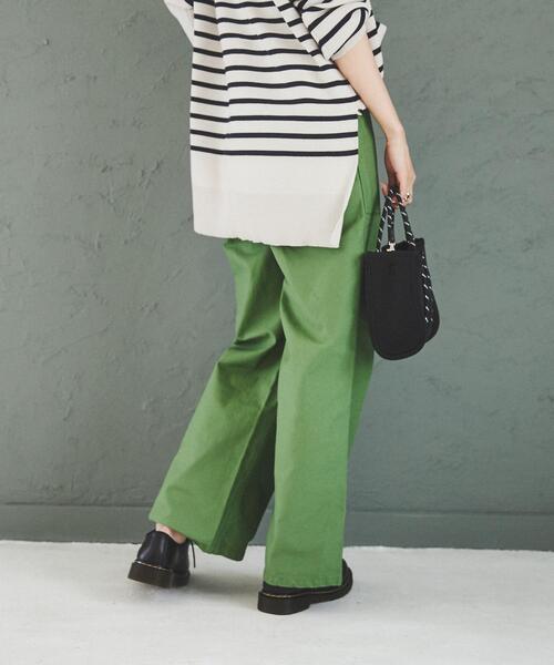 coen(コーエン)の「ベイカーパンツ(カーゴパンツ・レディース・オリーブ/ダークグレー/ロイヤルブルー・S/M/L)」の21枚目の写真