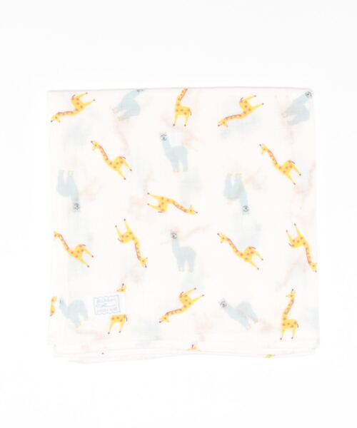 Ribbon hakka kid's（リボンハッカキッズ）の「オリジナルプリントガーゼおくるみ（おくるみ・キッズ・パープル/ブルー/レッド/オレンジ/ネイビー/ブラウン/グリーン・FREE）」の7枚目の写真