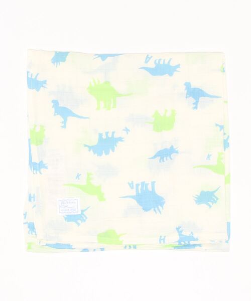 Ribbon hakka kid's（リボンハッカキッズ）の「オリジナルプリントガーゼおくるみ（おくるみ・キッズ・パープル/ブルー/レッド/オレンジ/ネイビー/ブラウン/グリーン・FREE）」の12枚目の写真