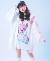 夢見りあむ×トラバス ジップアップパーカー 【ナースクマ】 アイドルマスター シンデレラガールズ』夢見りあむ×TRAVAS TOKYO