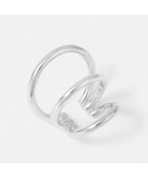 SASKIA DIEZ(サスキアディッツ)の「SASKIA DIEZ WIRE BOLD EARCUFF TRIPLE 925 SILVER サスキア ディツ ワイヤーボールド トリプル 片耳用 イヤーカフ(イヤリング・レディース・シルバー・FREE)」の8枚目の写真