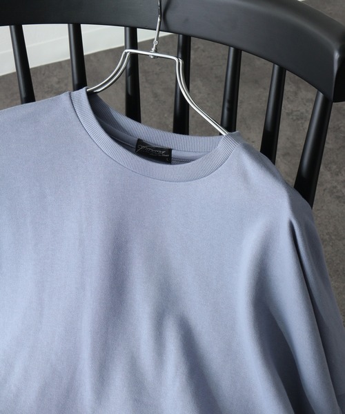 Art re A select(アトリエセレクト)の「OVERSIZED DOLMAN SWEATSHIRT/ソフトタッチ裏毛 オーバーサイズ ドルマン スウェット プルオーバー(スウェット・メンズ・アイボリー/ブルー/ピンク/ベージュ/スミクロ・L/M)」の21枚目の写真