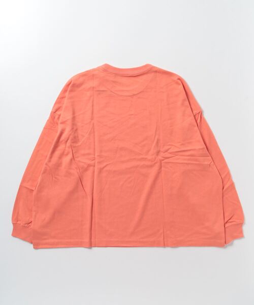 Dickies(ディッキーズ)の「Dickies ディッキーズ ロゴプリント天竺ロングスリーブTシャツ(Tシャツ/カットソー・レディース・グリーン/ホワイト/オレンジ/ブルー/ブラック・M)」の6枚目の写真