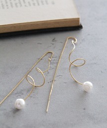 デザインロングピアス　170776