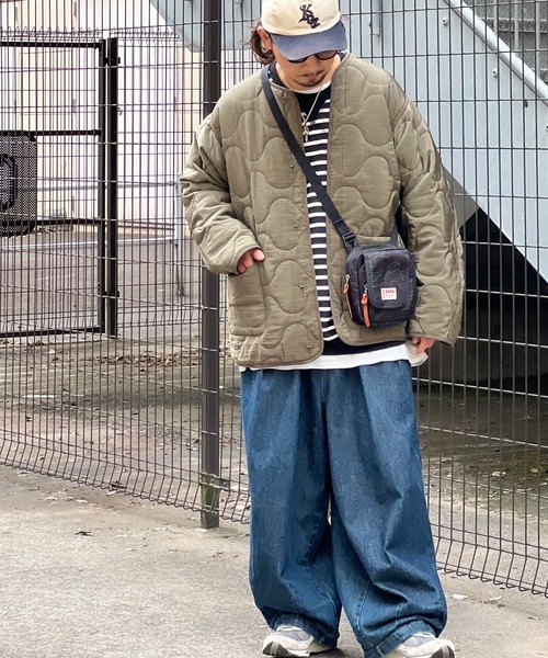 Java(ジャバ)の「《JaVa ジャバコラボ》上級カジュアルさ増す。2wayフラップショルダーバッグ(ショルダーバッグ・メンズ・カモフラージュ/その他1/ブラック・ONE SIZE)」の12枚目の写真