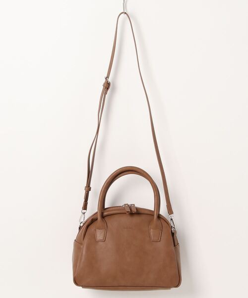 Legato Largo（レガートラルゴ）の「Legato Largo / レガートラルゴ / NEW BASIC フェイクレザー 2WAYボストン / LG-F2012（ショルダーバッグ・レディース・アイボリー/ベージュ/ブラウン/ブラック・ONESIZE）」の21枚目の写真