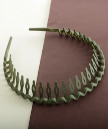 Mayree（メイリー）の「【float】マットカラー ギザギザ コームカチューシャ【12色展開】（カチューシャ）」