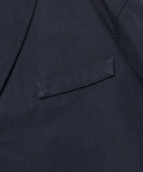 CAL O LINE（キャルオーライン）の「CAL O LINE/キャルオーライン SMOCK JK ジャケット（ブルゾン・メンズ・ベージュ/ネイビー・M/L）」の7枚目の写真