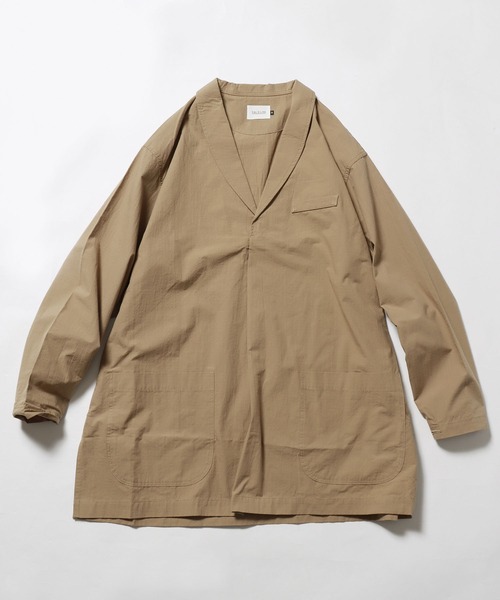 CAL O LINE（キャルオーライン）の「CAL O LINE/キャルオーライン SMOCK JK ジャケット（ブルゾン・メンズ・ベージュ/ネイビー・M/L）」の17枚目の写真