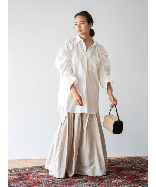 Ungrid（アングリッド）の「フェイクレザースクエアバック（ハンドバッグ・レディース・レッド/その他1/オフホワイト/ブラック・FREE）」の9枚目の写真