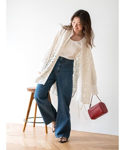 Ungrid（アングリッド）の「フェイクレザースクエアバック（ハンドバッグ・レディース・レッド/その他1/オフホワイト/ブラック・FREE）」の15枚目の写真