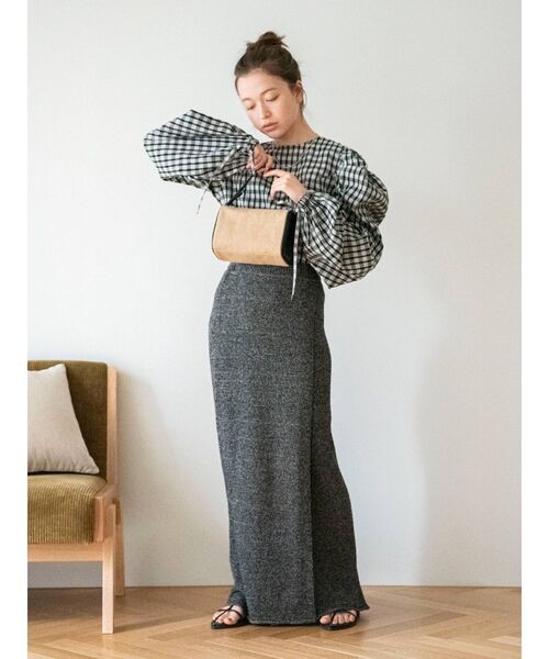 Ungrid（アングリッド）の「フェイクレザースクエアバック（ハンドバッグ・レディース・レッド/その他1/オフホワイト/ブラック・FREE）」の17枚目の写真