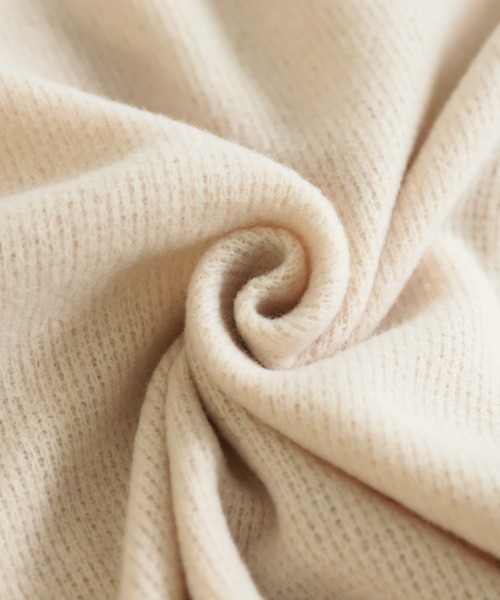 reca(レカ)の「サイドポケット起毛BIGカーディガン(カーディガン/ボレロ・レディース・ブラック/ベージュ・FREE)」の21枚目の写真