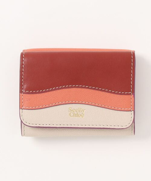 ★極美品（タグ付）Chloe シーバイクロエ HANA スクエアウォレット ☆極美品（タグ付）Chloe シーバイクロエ HANA スクエアウォレット