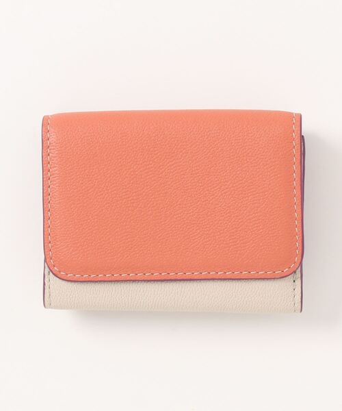 SEE BY CHLOE（シーバイクロエ）の「LAYERS/ミディアムトリフォールドウォレット（財布・レディース・ベージュ・フリー（38-42cm））」の2枚目の写真