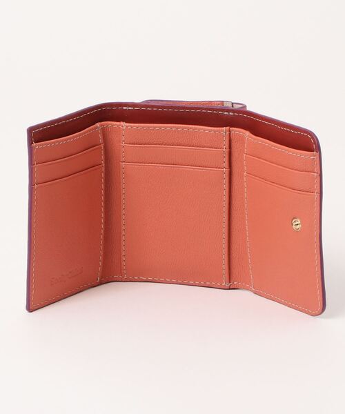 SEE BY CHLOE（シーバイクロエ）の「LAYERS/ミディアムトリフォールドウォレット（財布・レディース・ベージュ・フリー（38-42cm））」の4枚目の写真