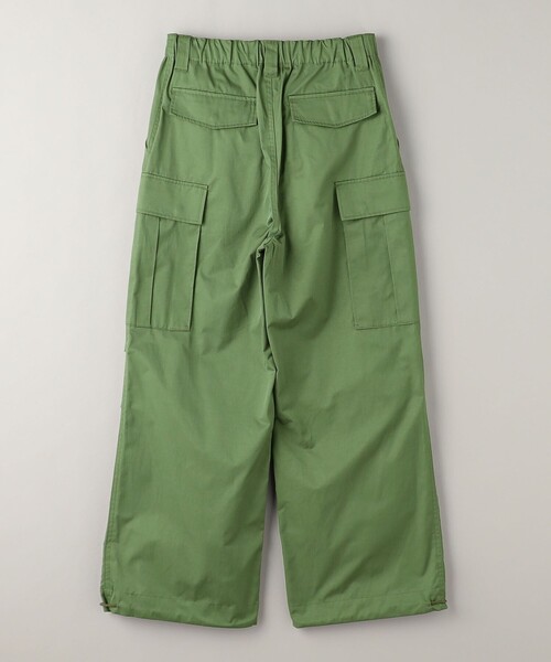 ASTRAET（アストラット）の「＜ASTRAET＞P/C ツイル スソドロー カーゴパンツ（カーゴパンツ・レディース・ホワイト/オリーブ・1/0）」の14枚目の写真