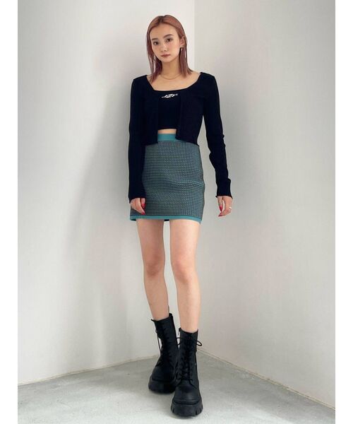 EMODA（エモダ）の「マークツインセット（Tシャツ/カットソー・レディース・その他/ホワイト/ブラック/パープル・FREE）」の16枚目の写真