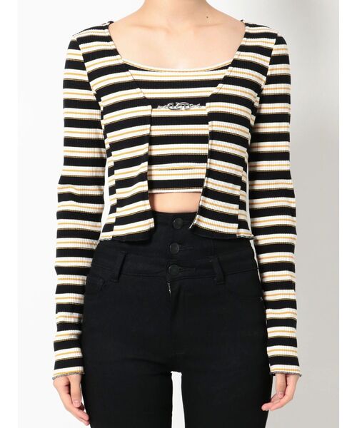 EMODA（エモダ）の「マークツインセット（Tシャツ/カットソー・レディース・その他/ホワイト/ブラック/パープル・FREE）」の21枚目の写真