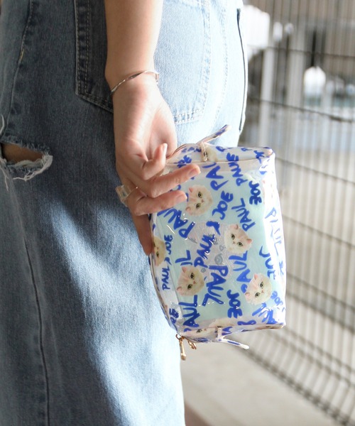 PAUL & JOE ACCESSOIRES (ポール＆ジョーアクセソワ) ビニールポーチ