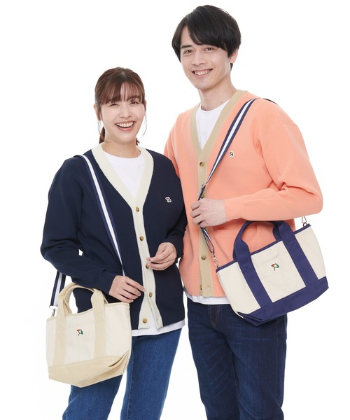 Arnold Palmer(アーノルドパーマー)の「キャンバス シェア スモール トート(トートバッグ・レディース・ベージュ/ネイビー・F)」の13枚目の写真