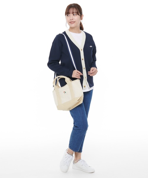 Arnold Palmer(アーノルドパーマー)の「キャンバス シェア スモール トート(トートバッグ・レディース・ベージュ/ネイビー・F)」の8枚目の写真