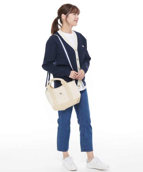 Arnold Palmer(アーノルドパーマー)の「キャンバス シェア スモール トート(トートバッグ・レディース・ベージュ/ネイビー・F)」の9枚目の写真