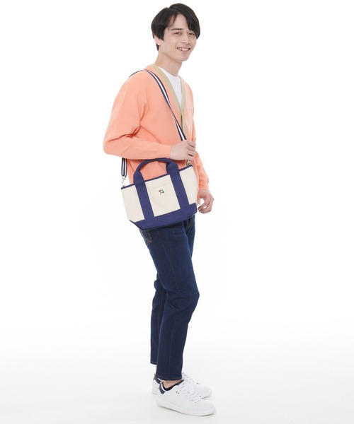 Arnold Palmer(アーノルドパーマー)の「キャンバス シェア スモール トート(トートバッグ・レディース・ベージュ/ネイビー・F)」の12枚目の写真