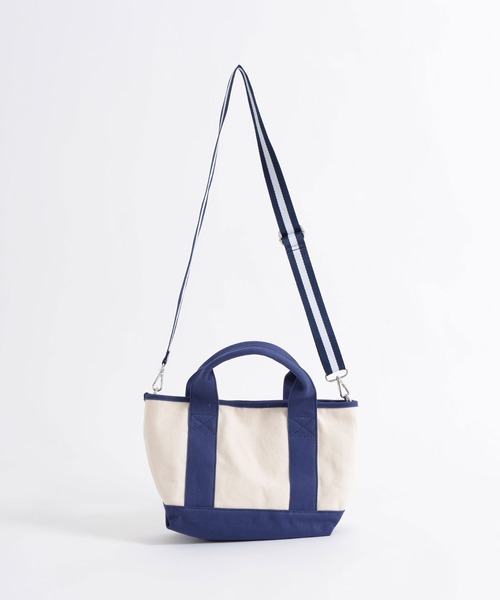 Arnold Palmer(アーノルドパーマー)の「キャンバス シェア スモール トート(トートバッグ・レディース・ベージュ/ネイビー・F)」の15枚目の写真