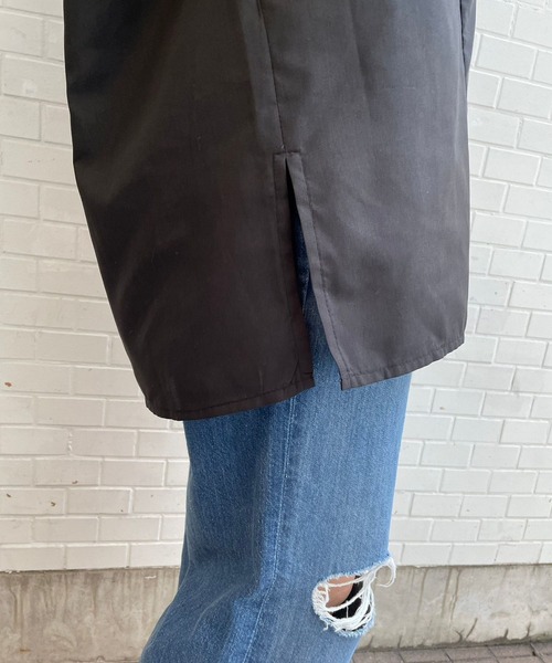 ＪＵＧＬＡＮＳ（ユグランス）の「☆ 大人の可愛いが叶う。ブロードVネックフリルブラウス　30975A132（シャツ/ブラウス・レディース・ホワイト/ブラック・FREE）」の10枚目の写真