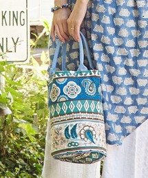 チャイハネ | 【チャイハネ】ゾウノ巾着バケツバッグ(ハンドバッグ)