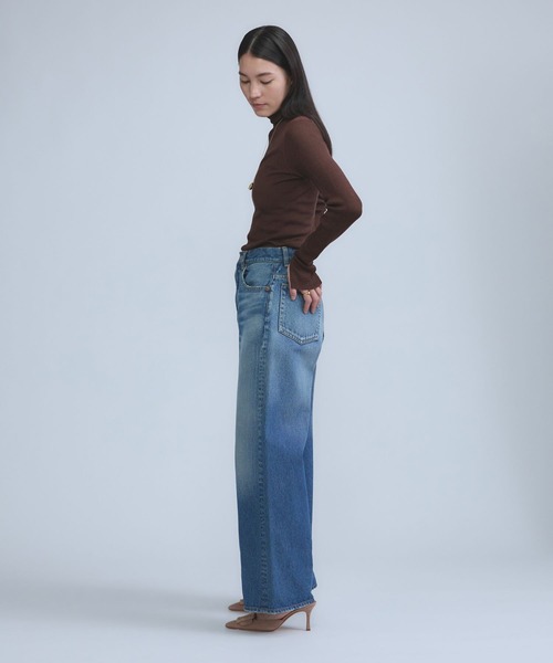 Chaos(カオス)/【新色＆追加】18Gシルクリブタートルネックニット