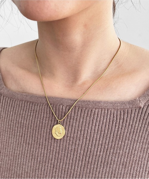 LOWRYS FARM(ローリーズファーム)の「ステンレス1トップネックレス 190714(ネックレス・レディース・その他1/その他2・FREE)」の2枚目の写真