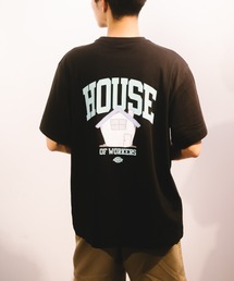 【Dickies】半袖 プリント"HOUSE" Tシャツ / ディッキーズ