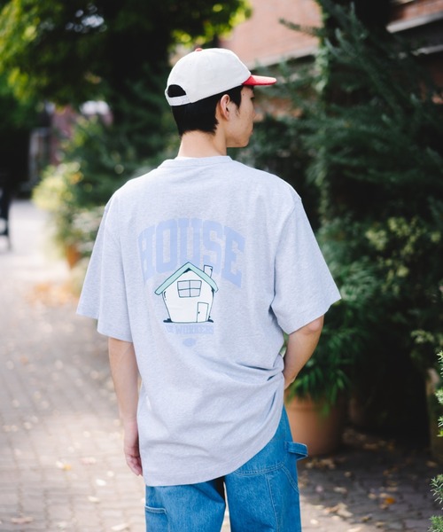 Dickies(ディッキーズ)の「【Dickies】半袖 プリント"HOUSE" Tシャツ / ディッキーズ(Tシャツ/カットソー・メンズ・ブラック/ブルー/グレー/ホワイト・S/M/L/XL)」の18枚目の写真