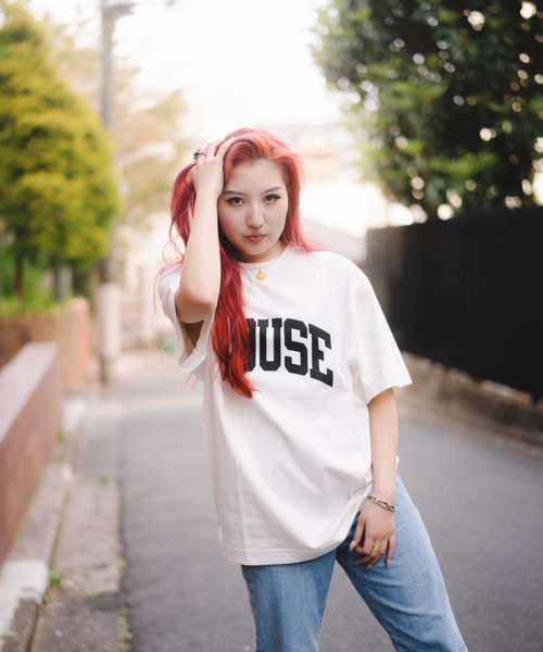 Dickies(ディッキーズ)の「【Dickies】半袖 プリント"HOUSE" Tシャツ / ディッキーズ(Tシャツ/カットソー・メンズ・ブラック/ブルー/グレー/ホワイト・S/M/L/XL)」の19枚目の写真