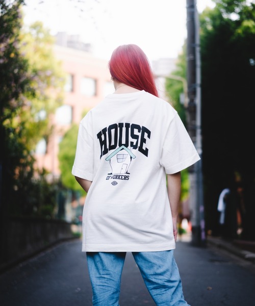 Dickies(ディッキーズ)の「【Dickies】半袖 プリント"HOUSE" Tシャツ / ディッキーズ(Tシャツ/カットソー・メンズ・ブラック/ブルー/グレー/ホワイト・S/M/L/XL)」の20枚目の写真