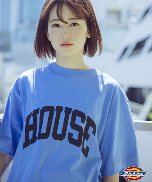 Dickies(ディッキーズ)の「【Dickies】半袖 プリント"HOUSE" Tシャツ / ディッキーズ(Tシャツ/カットソー・メンズ・ブラック/ブルー/グレー/ホワイト・S/M/L/XL)」の22枚目の写真