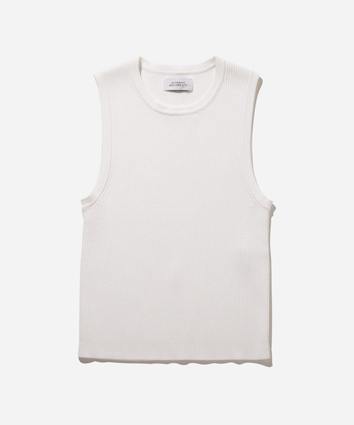 Saturdays NYC(サタデーズ ニューヨークシティ )の「Andie Muscle Tee(タンクトップ・レディース・ホワイト/レッド/ブルー・S/M)」の18枚目の写真