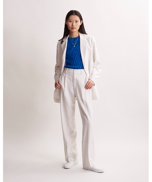 Saturdays NYC(サタデーズ ニューヨークシティ )の「Andie Muscle Tee(タンクトップ・レディース・ホワイト/レッド/ブルー・S/M)」の9枚目の写真