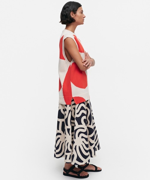 marimekko（マリメッコ）の「Pulloposti / Mures knitted cotton vest
